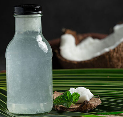 Filling coconut water industri makanan